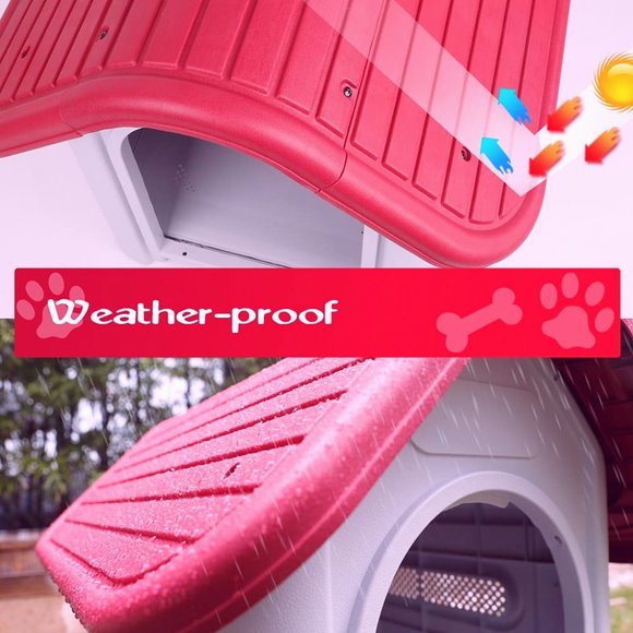 Large plastic kennel pet kennel - Picture 3 of 7